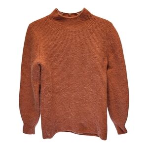 COS Burnt Orange Super Soft Wool / Alpaca Blend Knit Sweater - Size S